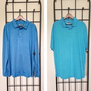 Bundle of 2! PGA Tour Golf Polo Shirts Sz XL